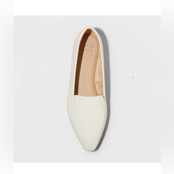 NWT A New Day Women’s Hayes Loafers - White - with memory foam - Picture 3 of 5